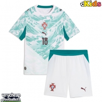 Portugal Pedro Neto #18 Replica Away Minikit World Cup 2026 Short Sleeve (+ pants)